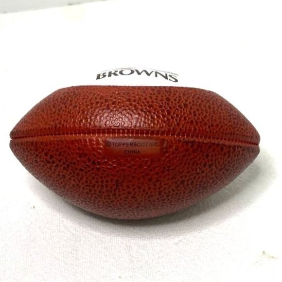 NFL Cleveland Browns Football Christmas Tree Ornament Topperscot - Picture 5 of 7